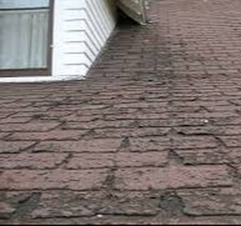 Badly Deteriorated Shingles Skyward Roofing Queens, NY